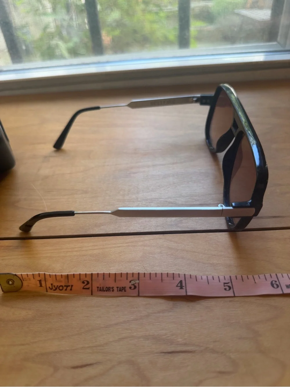 Spitfire Orbital Sunglasses Black Frame with Brown Gradient Lenses